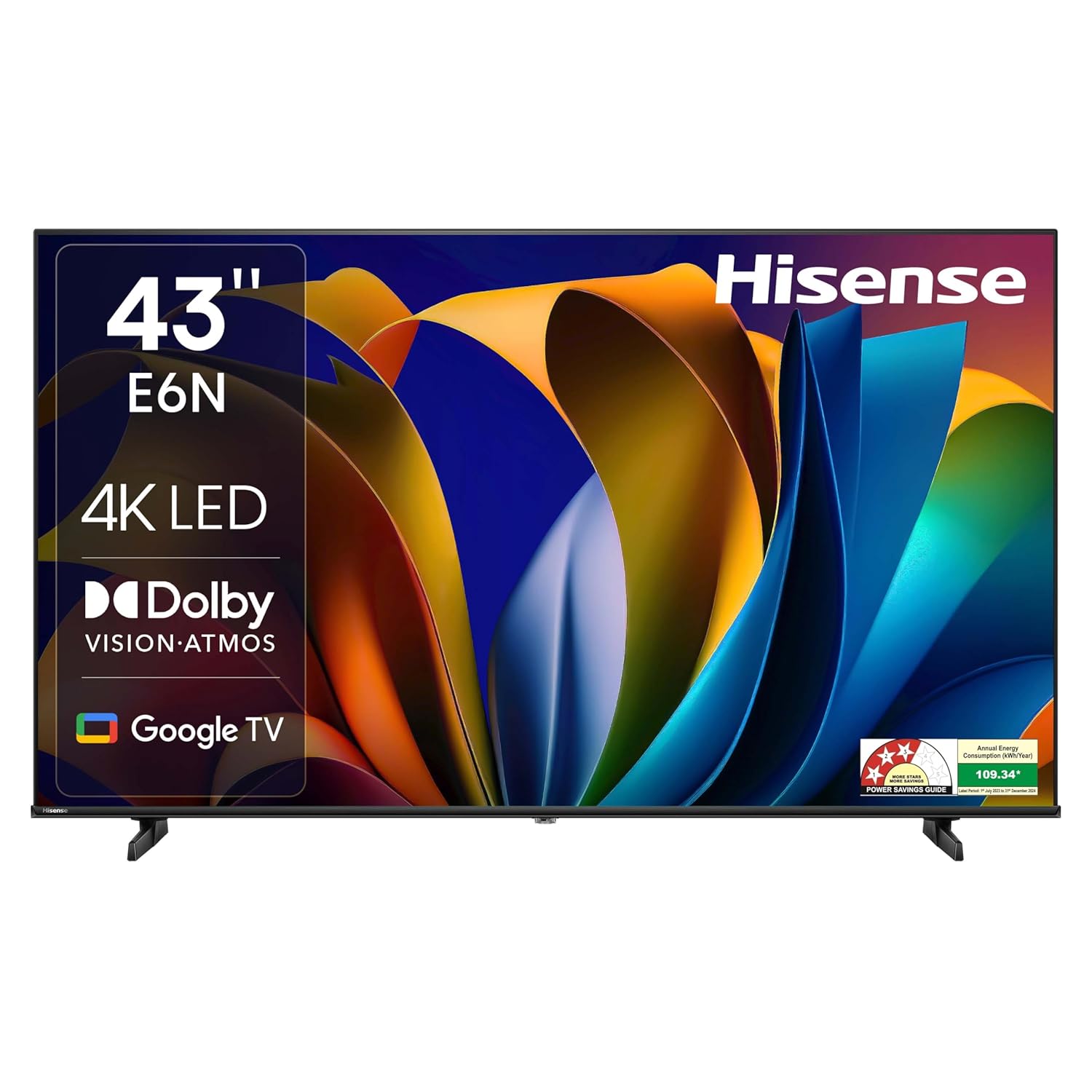 LED Google TV 43E6N (Black)